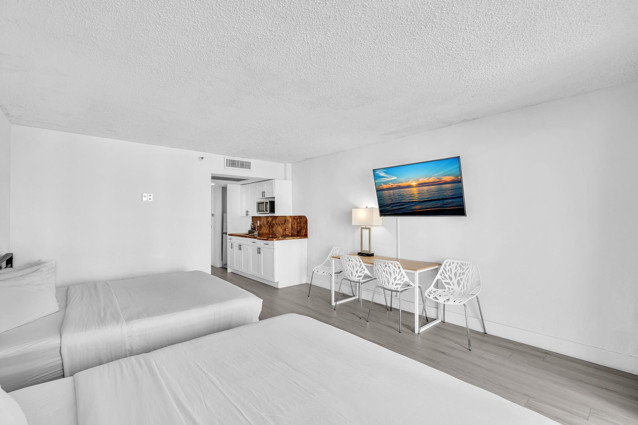 Studio Retreat with Balcony and Partial Ocean View- 424